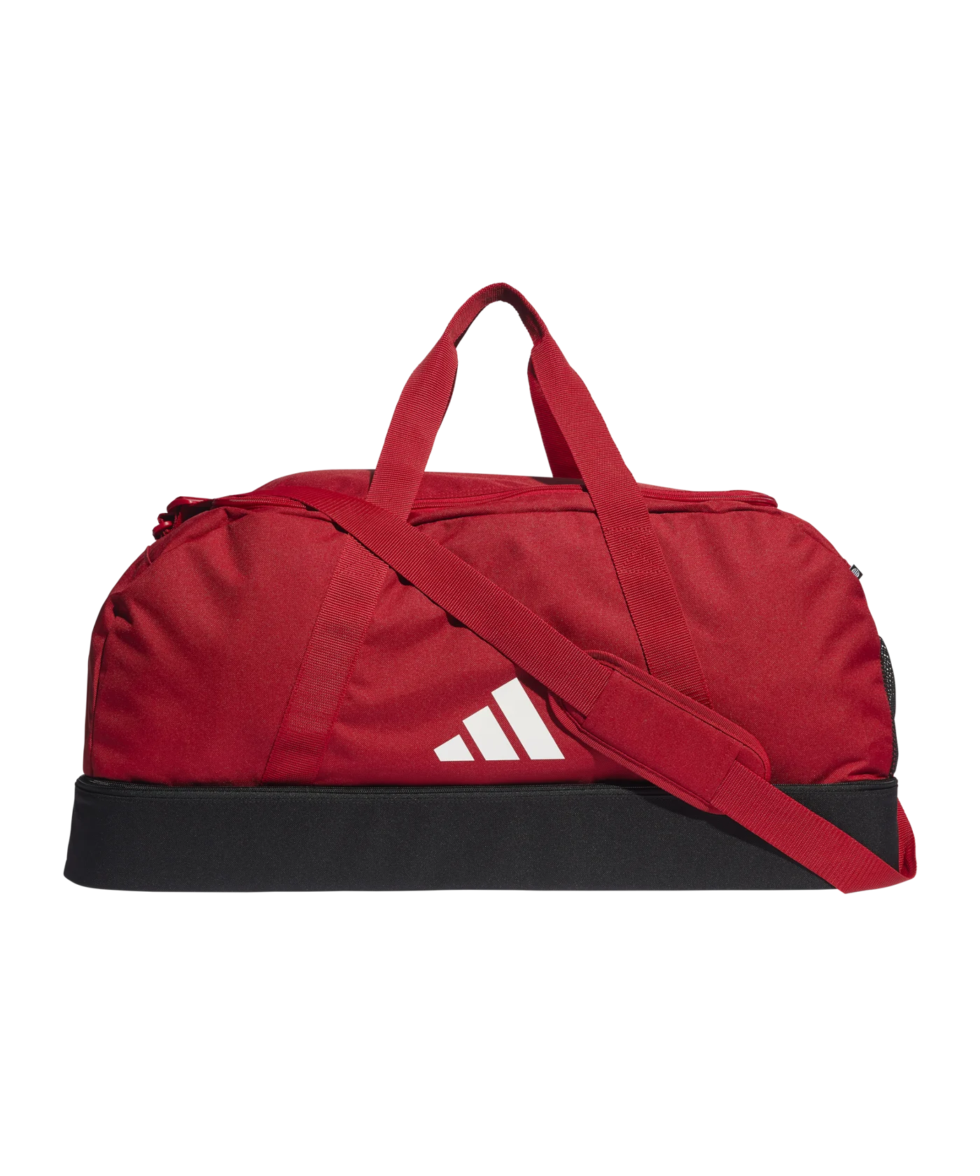 adidas Tiro League Duffel Bag Gr. L Rot Weiss