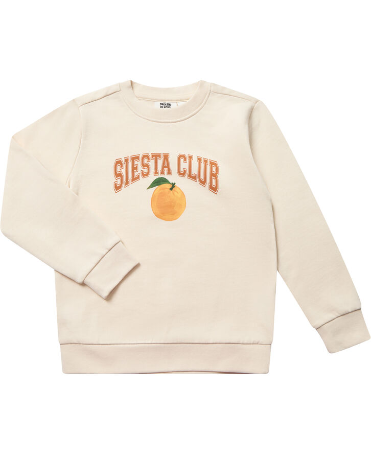 Magasin du Nord Collection Siesta Club Sweatshirt G Buttercream