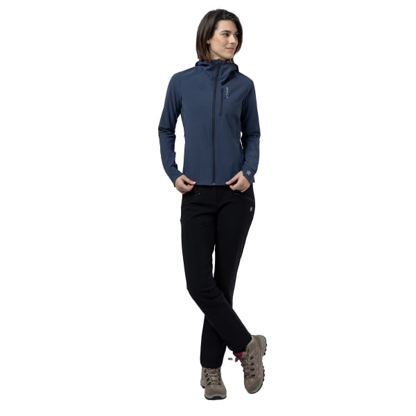 Softshell randonnée AYAQ RAVEN SOFTSHELL JKT W BLUE SLATE