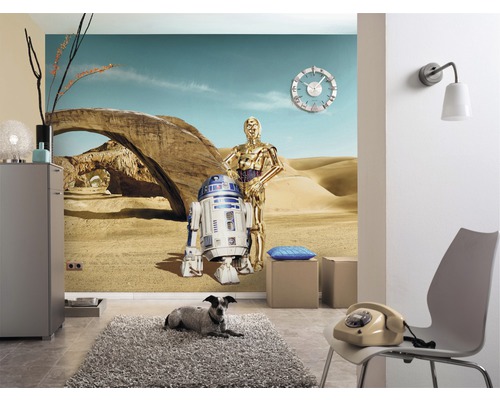 Fotobehangpapier 8-484 Disney Edition 4 Star Wars Lost Droids 8-delige set 368 x 254 cm