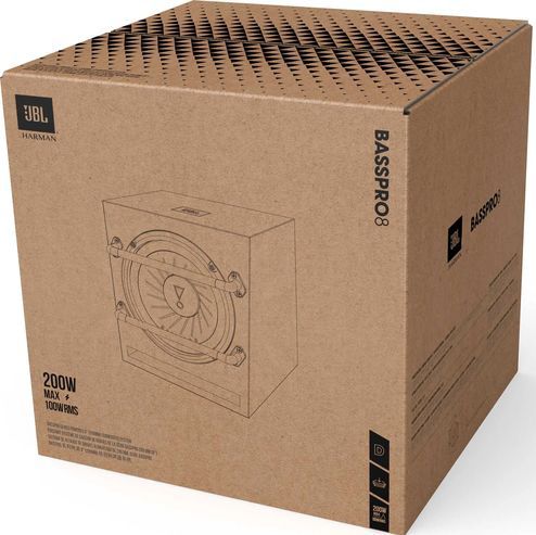 JBL Bass Pro 8 - Autosubwoofer - Actieve Subwoofer Kist