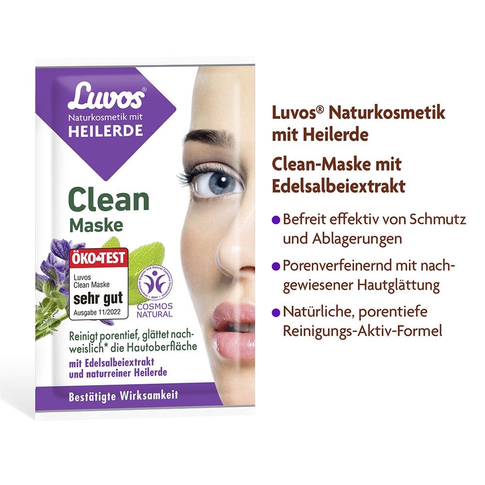 Luvos-Heilerde Clean-Maske