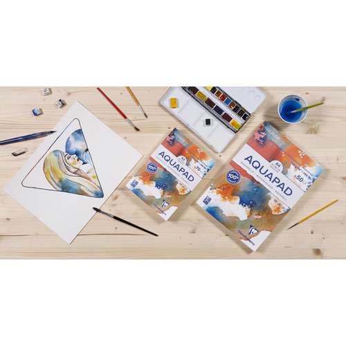 Clairefontaine Goldline Aquapad Aquarellblock