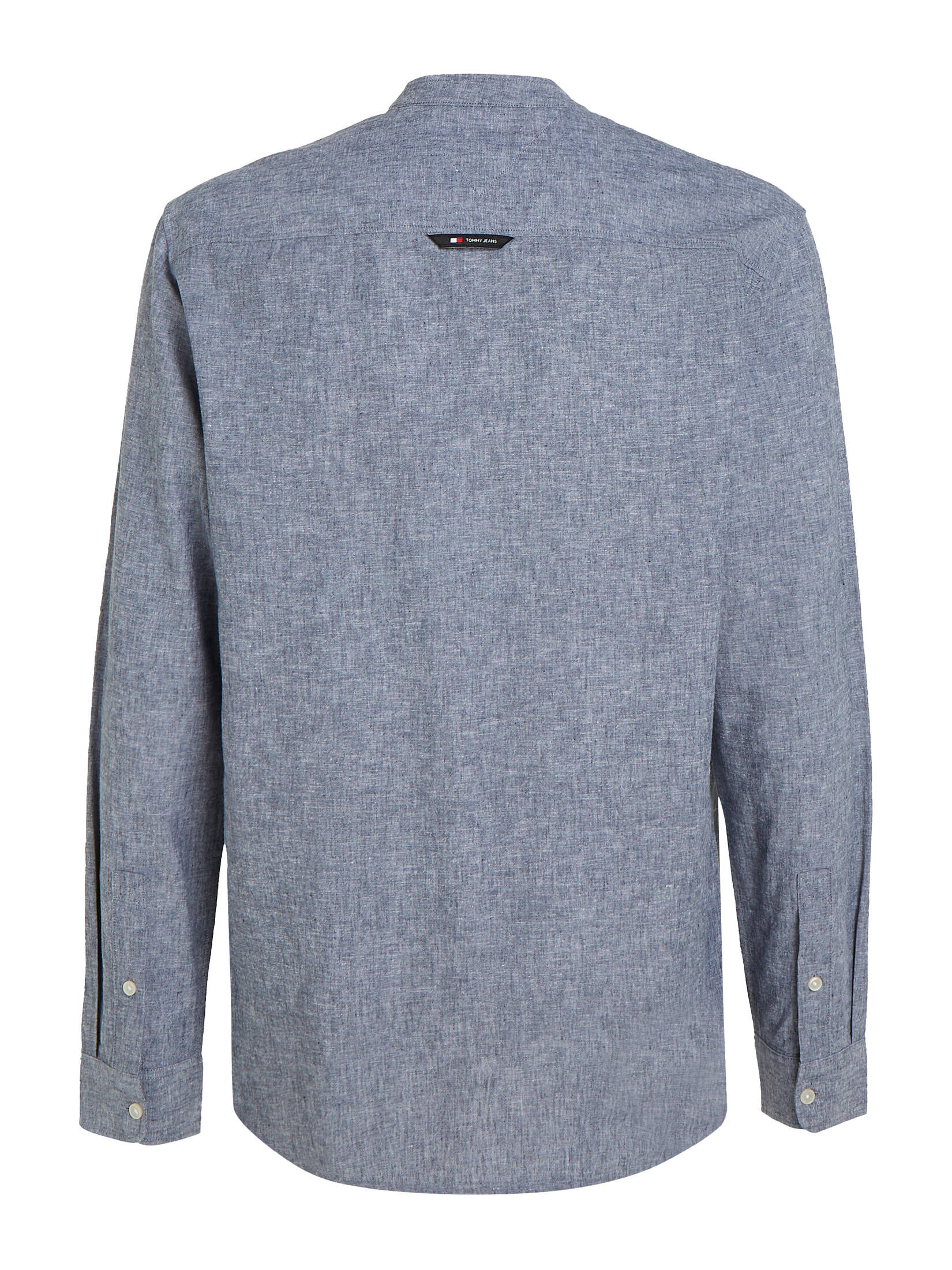 Tommy Jeans| Herren Hemd aus Baumwoll-Leinenmischung MAO LINEN BLEND SHIRT Regular Fit