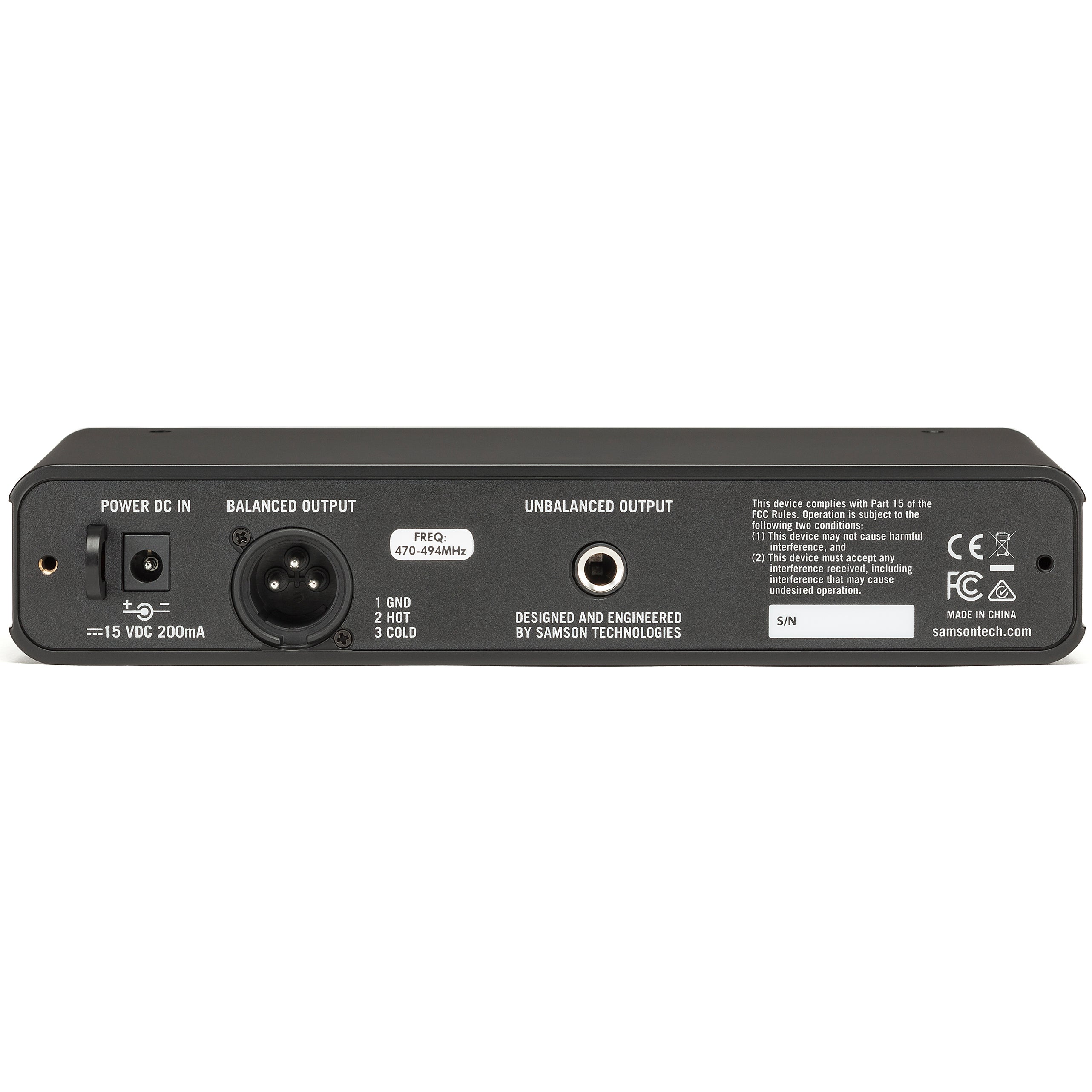 Samson Concert 88x Handheld Systeem (G: 863 - 865 MHz)