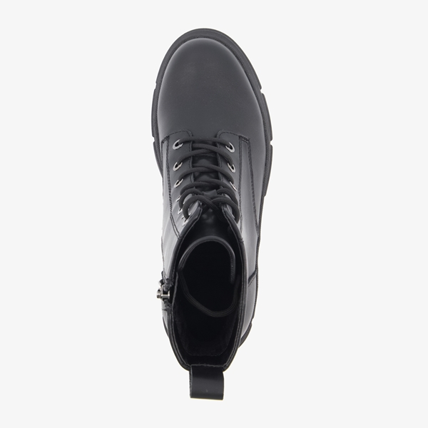 Tamaris dames veterboots zwart