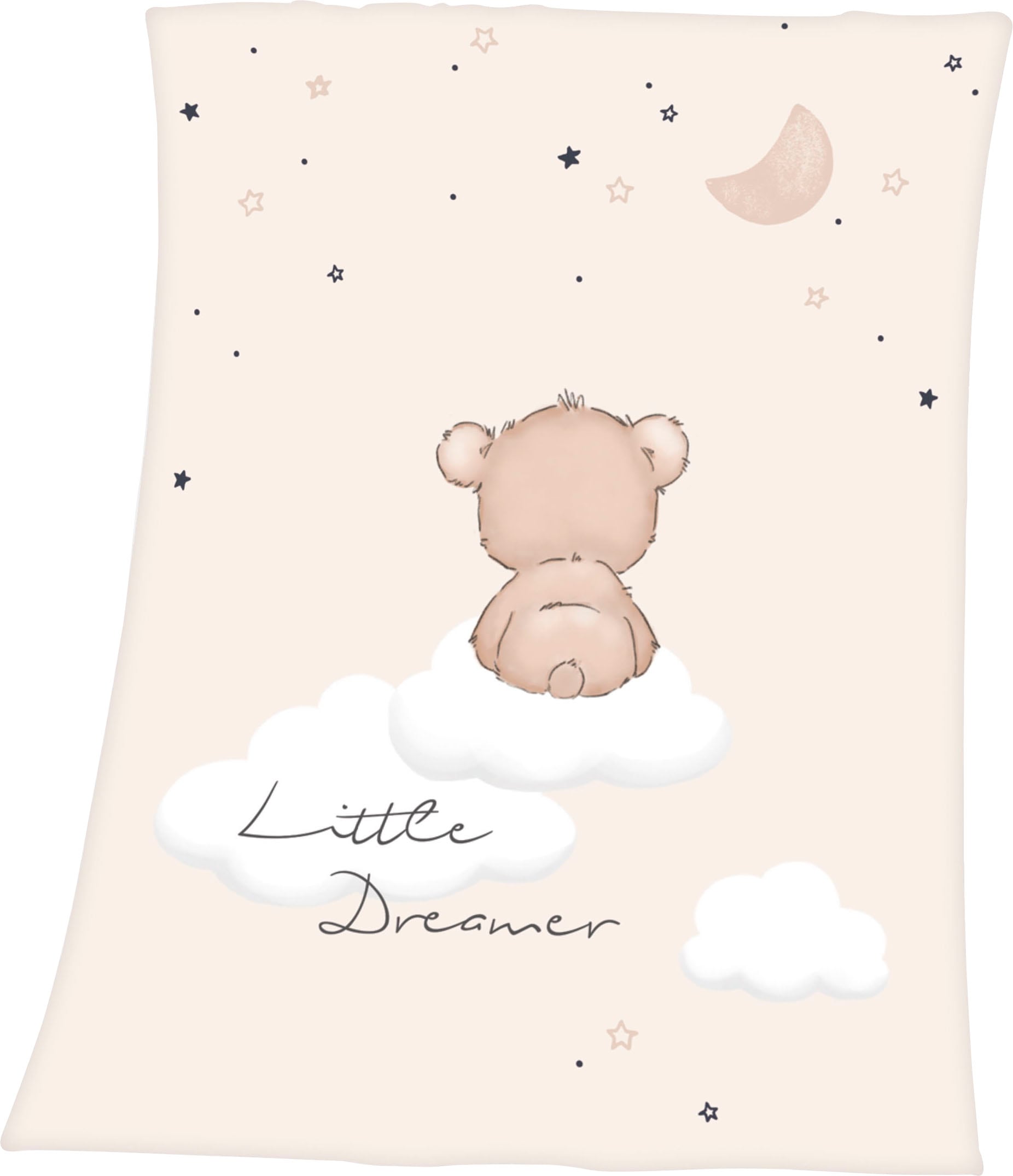 Baby Best Babydecke »Little Dreamer« mit niedlichem Teddydesign, Kuscheldecke