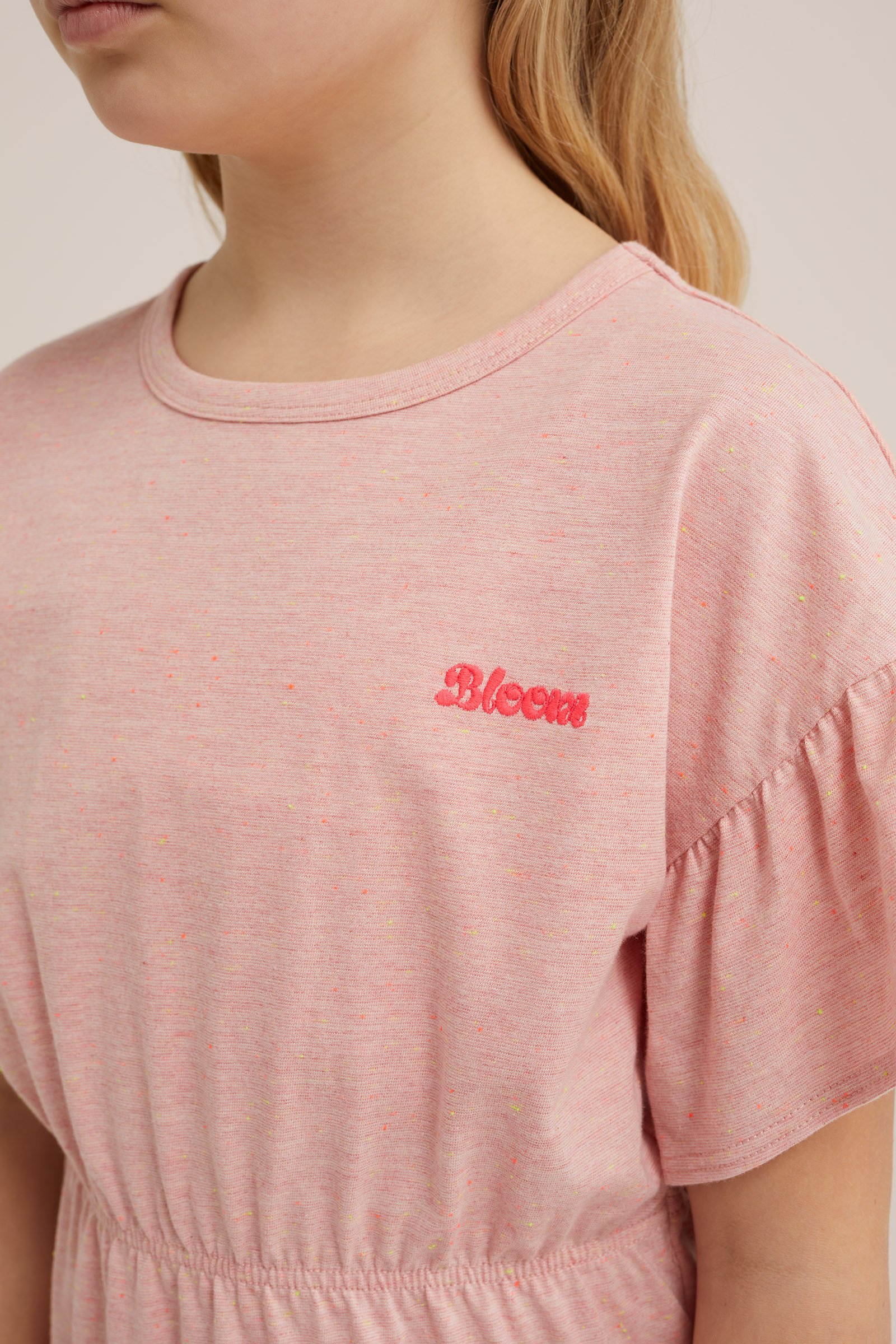 Meisjes jurk met dessin WE Fashion Multikleur