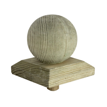 Paalbol 7,6x7,6x9,5 cm