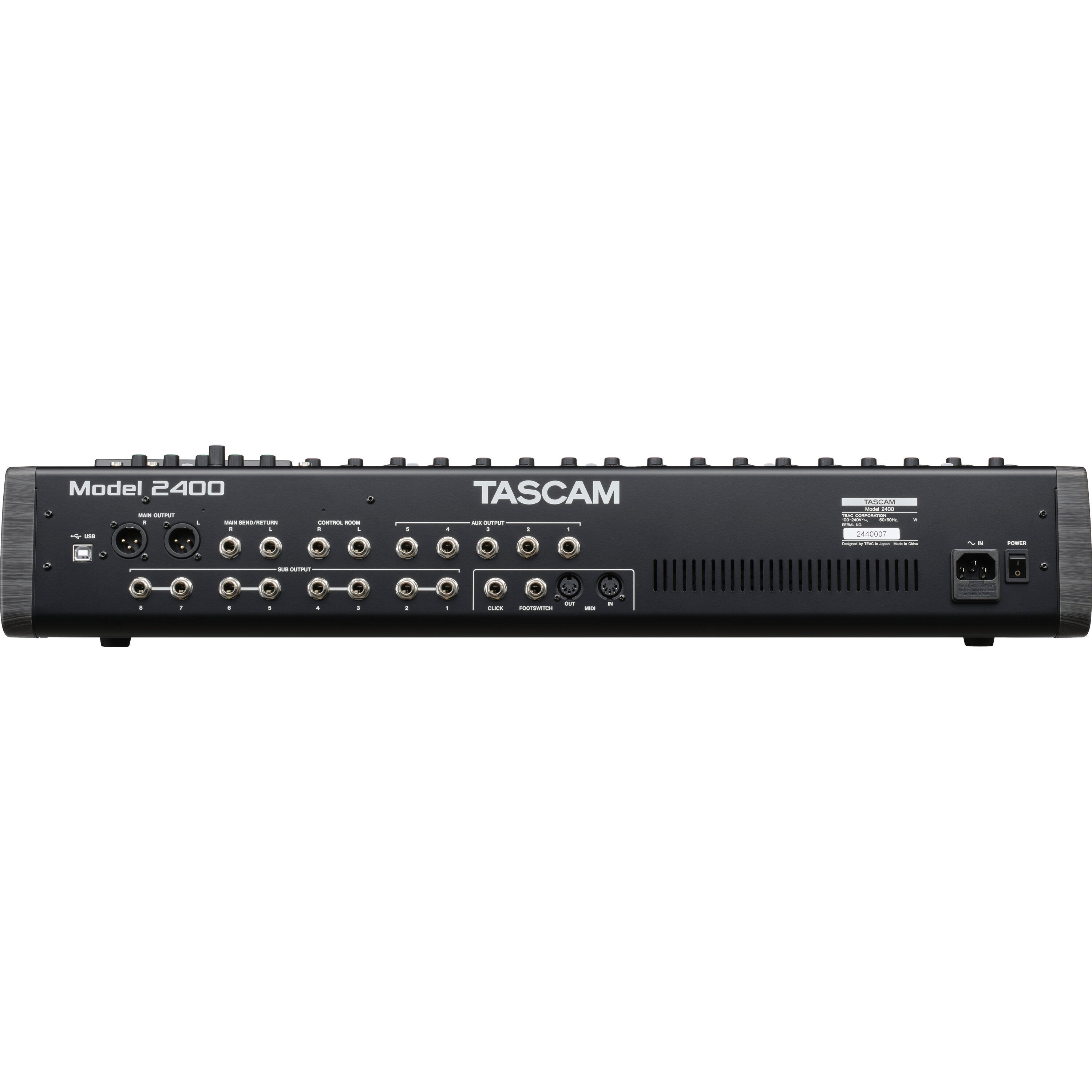 Tascam Model 2400 22-kanaals recording mixer