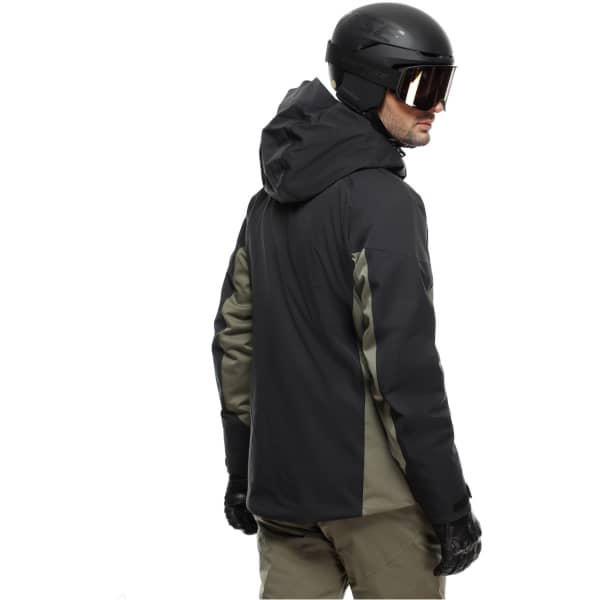 Veste de ski DAINESE ETRA AEROSENSE DRY CORE READY JACKET STRETCH LIMO/GREEN FOUR