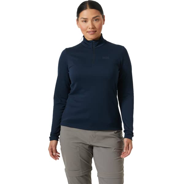 T-shirt thermique HELLY HANSEN W HH LIFA ACTIVE SOLEN 1/2 ZIP NAVY