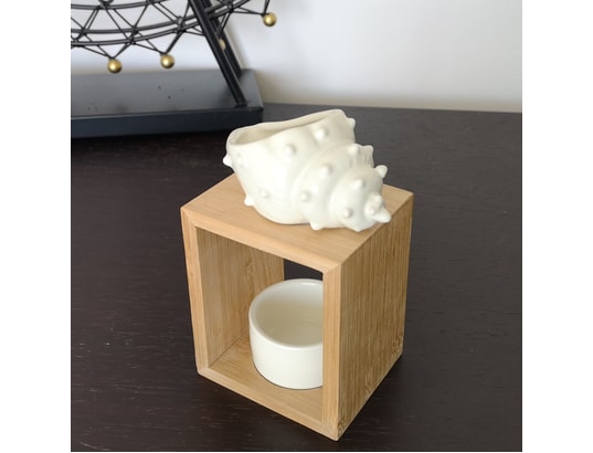 ZEN AROME - Diffuseur d'huiles essentielles Brûle parfum série naturéa - shell