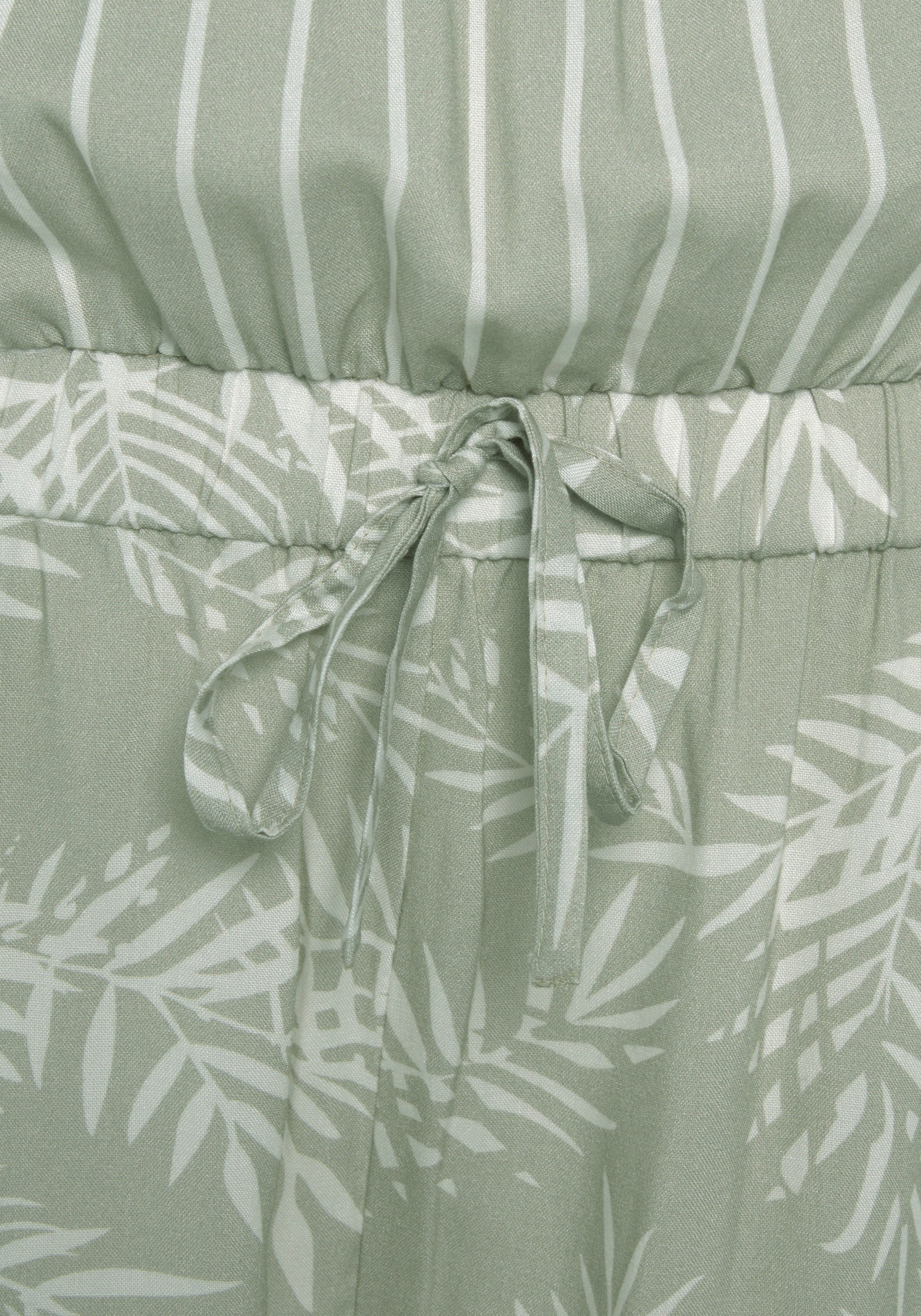 LASCANA Kurzoverall , mit Alloverprint, sommerlicher Jumpsuit, Bandeau