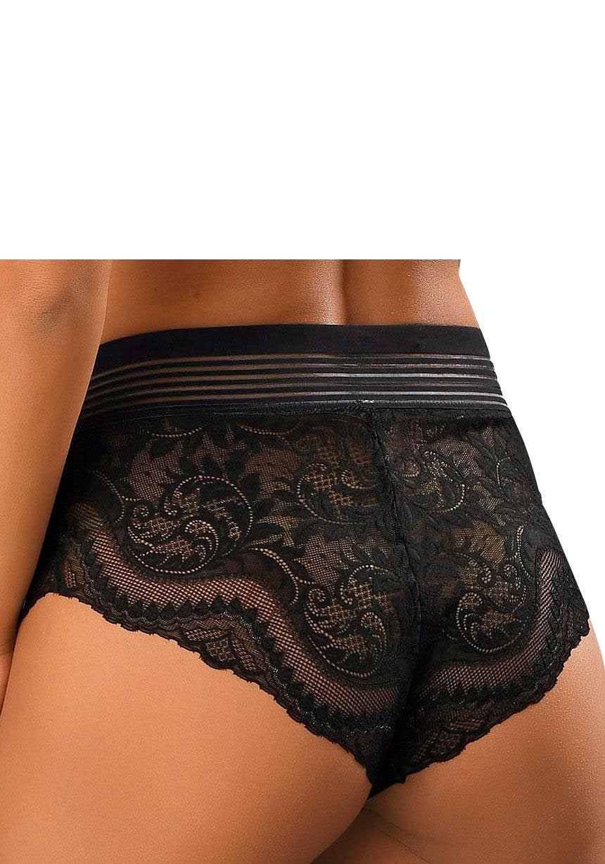 petite fleur gold High-Waist-Slip mit eleganter Spitz