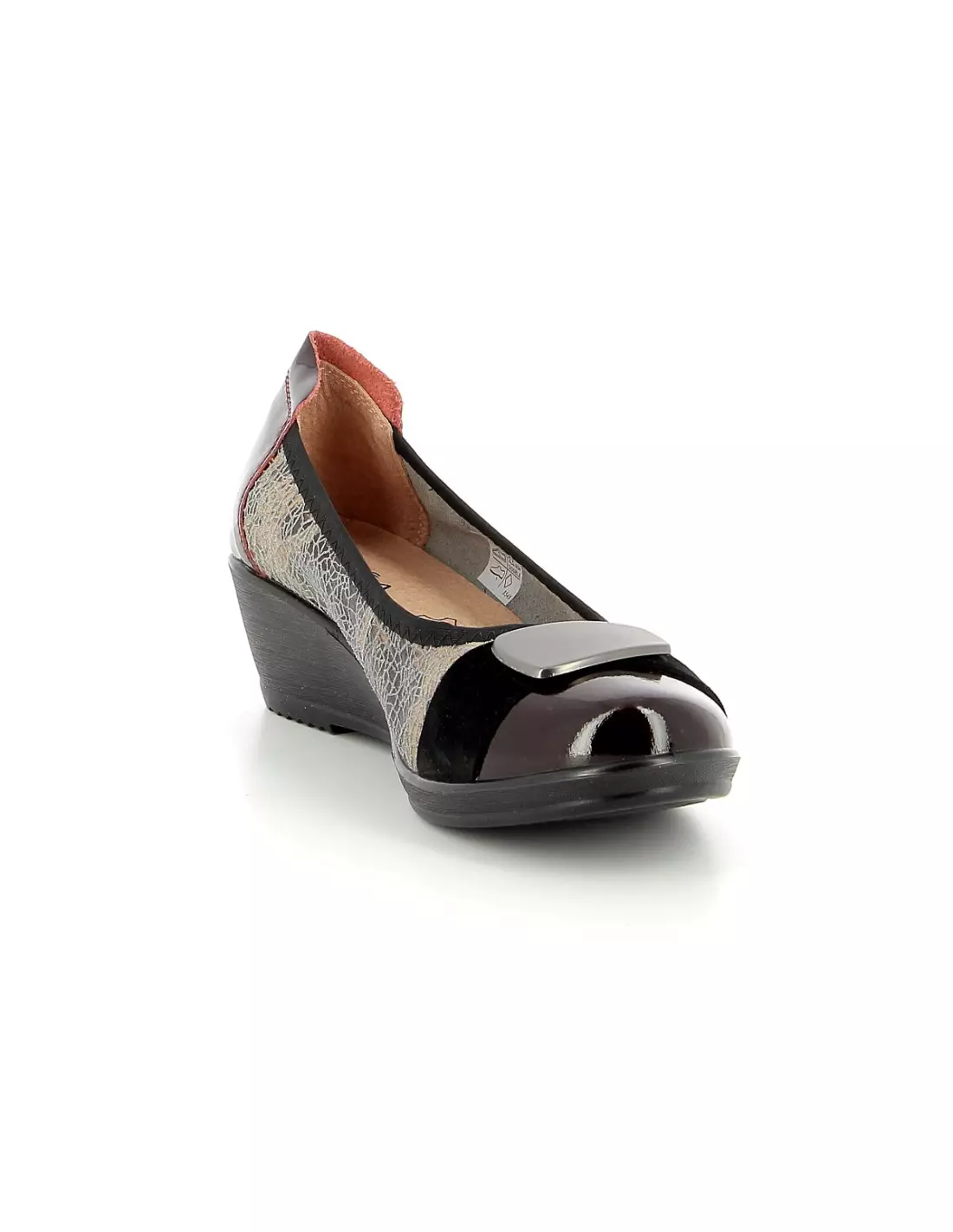 INEA GERAMIRO VERNIS BDX - Ballerines & babies Bordeaux