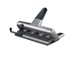 Hulapparat Leitz 5114 WOW 4-6 huls sort/sølv