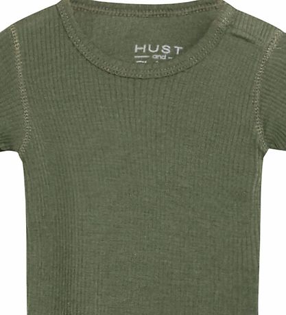 Hust and Claire Body k/æ - Bet - Uld/Bambus -  Grøn