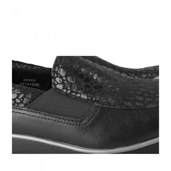 Baskets NOIR EVITA LEATHER