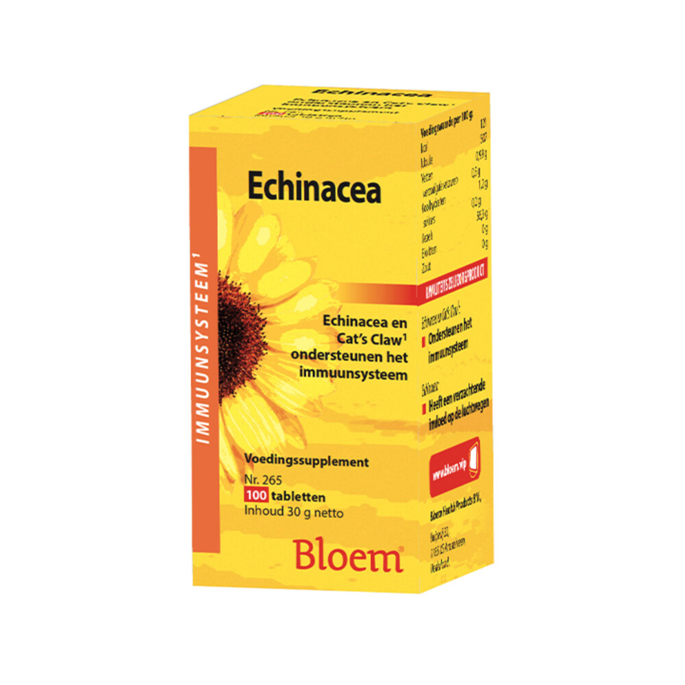 Bloem Echinacea 100 tabletten