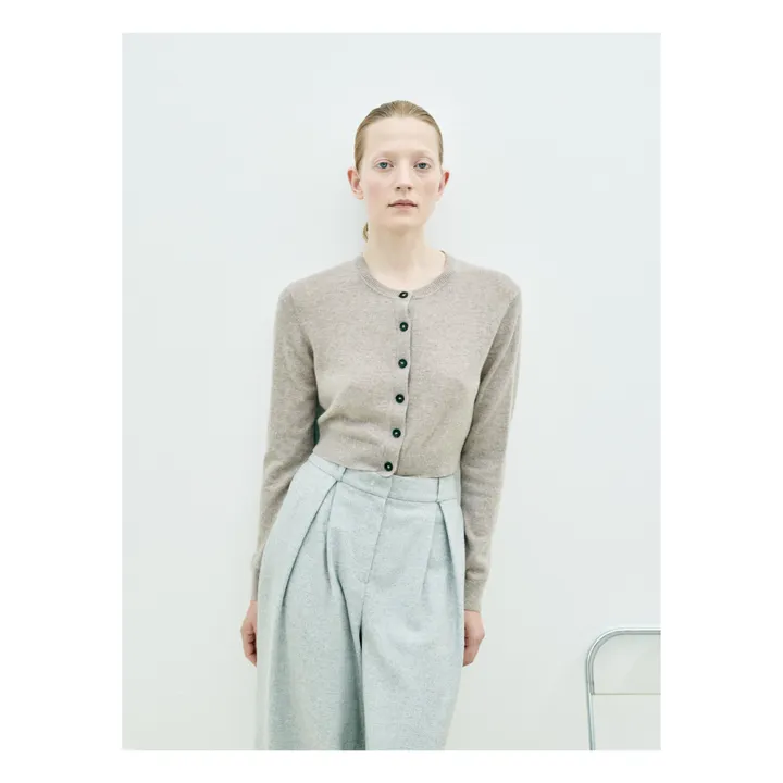 The Garment Cardigan Piemonte Crop Cachemire | Taupe