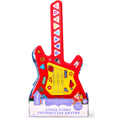 Fao Schwarzinteractive guitar med whammy bar