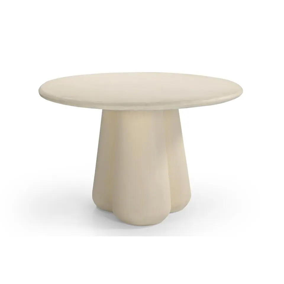 Eettafel Rond Ø120cm - Betonlook - Eettafel Boaz