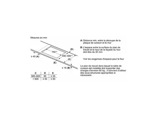 Plaque induction Neff T68FHE4L0