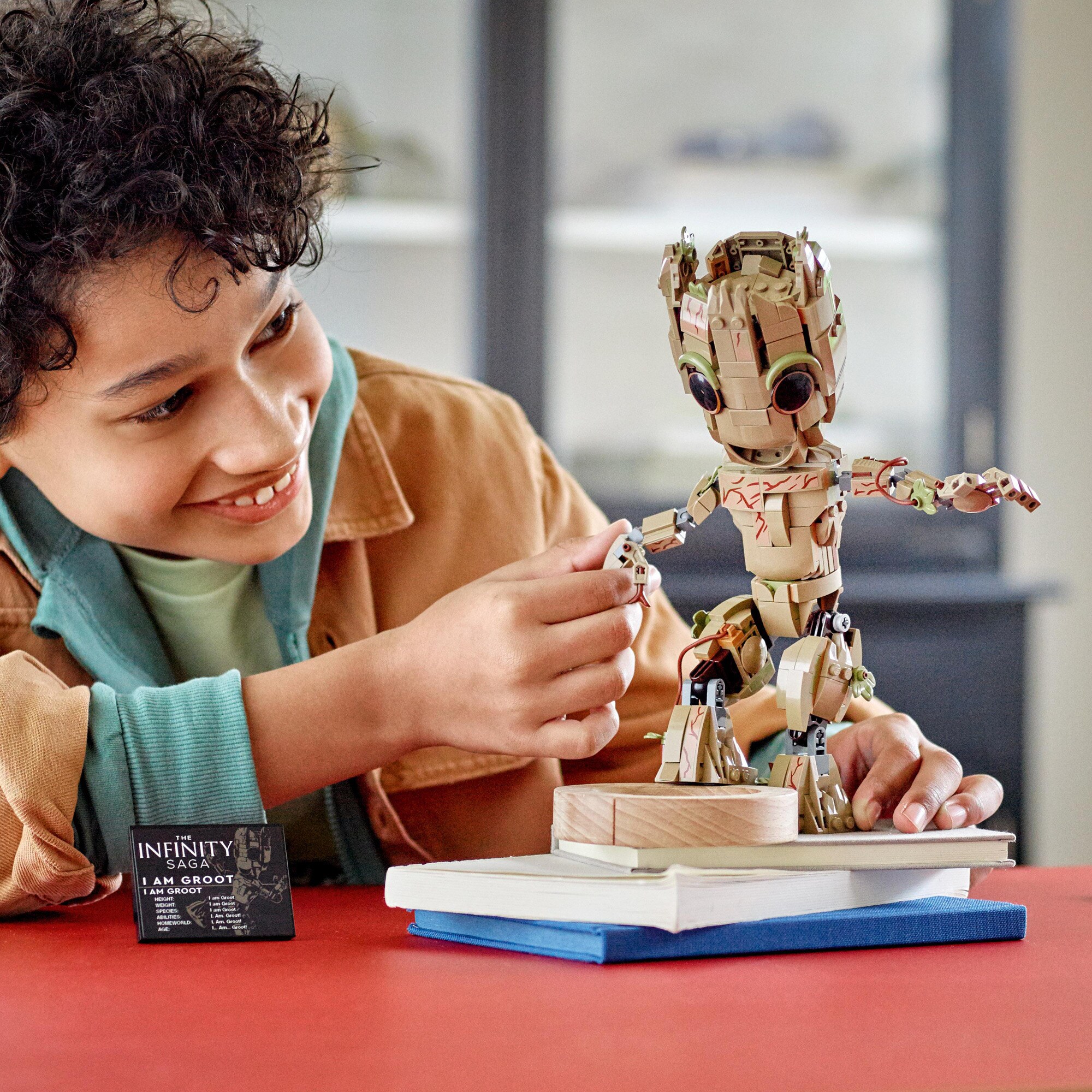 LEGO Konstruktionsspielzeug Marvel Super Heroes - Ich bin Groot