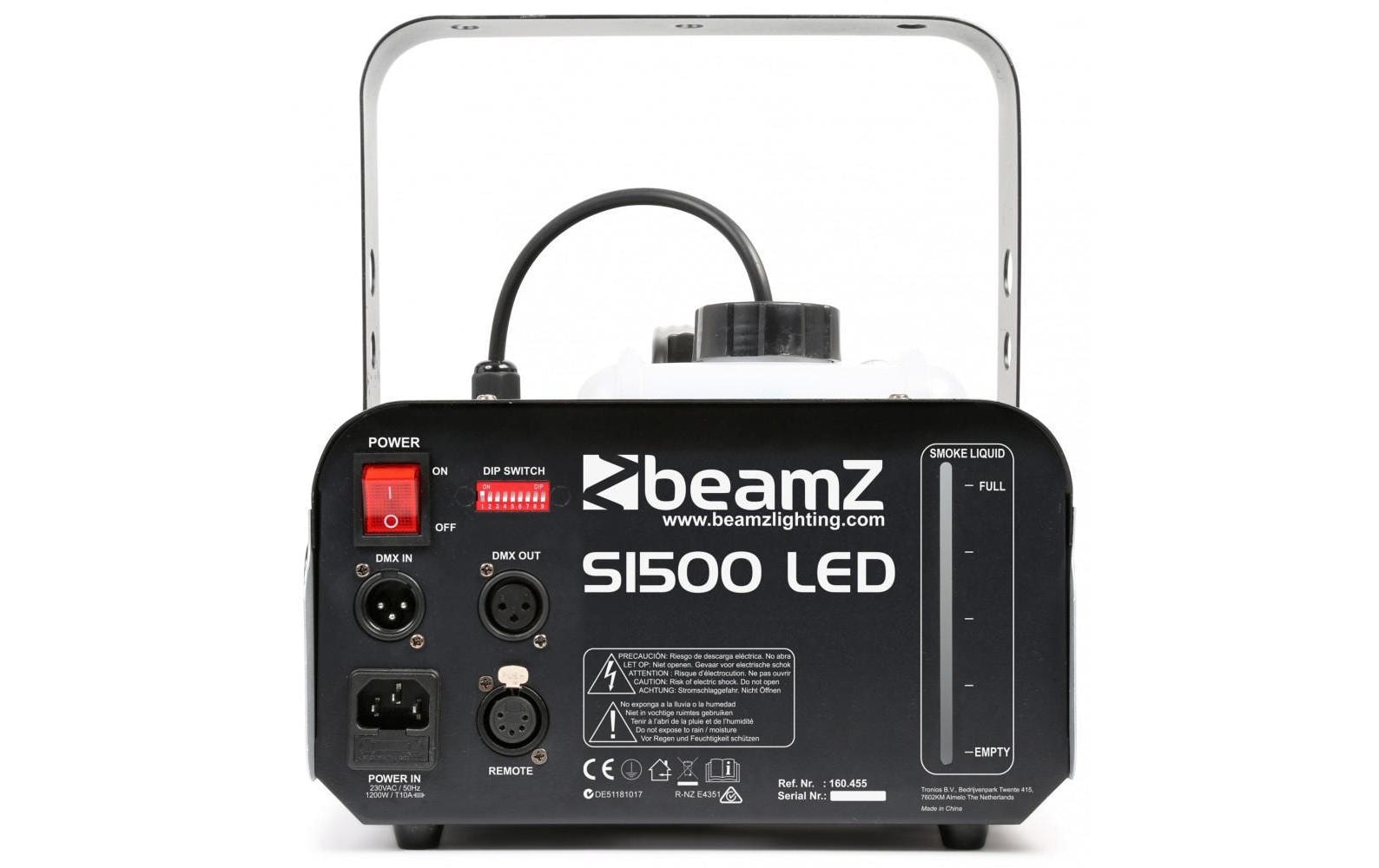 Nebelmaschine S1500LED<br>Nebelmaschine mit LED-Effekt