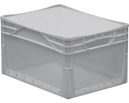 Stapelbare Eurobox 20 l 400x220x300 mm transparant met deksel