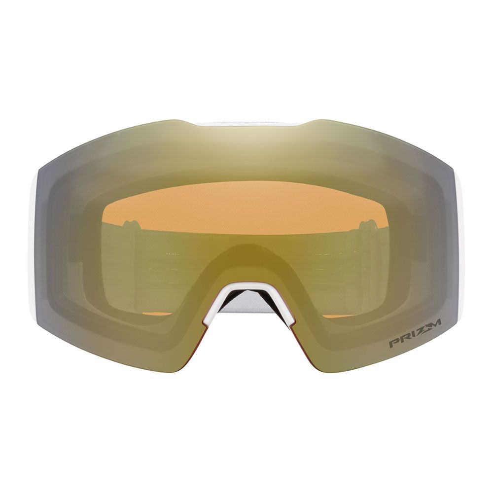 Oakley FALL LINE M - Masque ski white leopard/prizm sage gold iridium