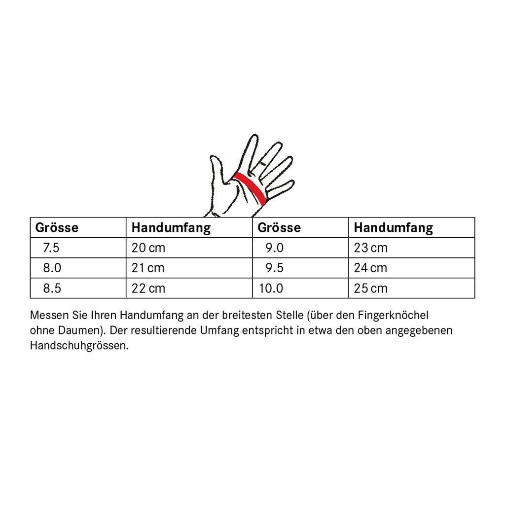 Gesamtes Zubehör - Handschuhe Lammfell-Handschuhe schwarz