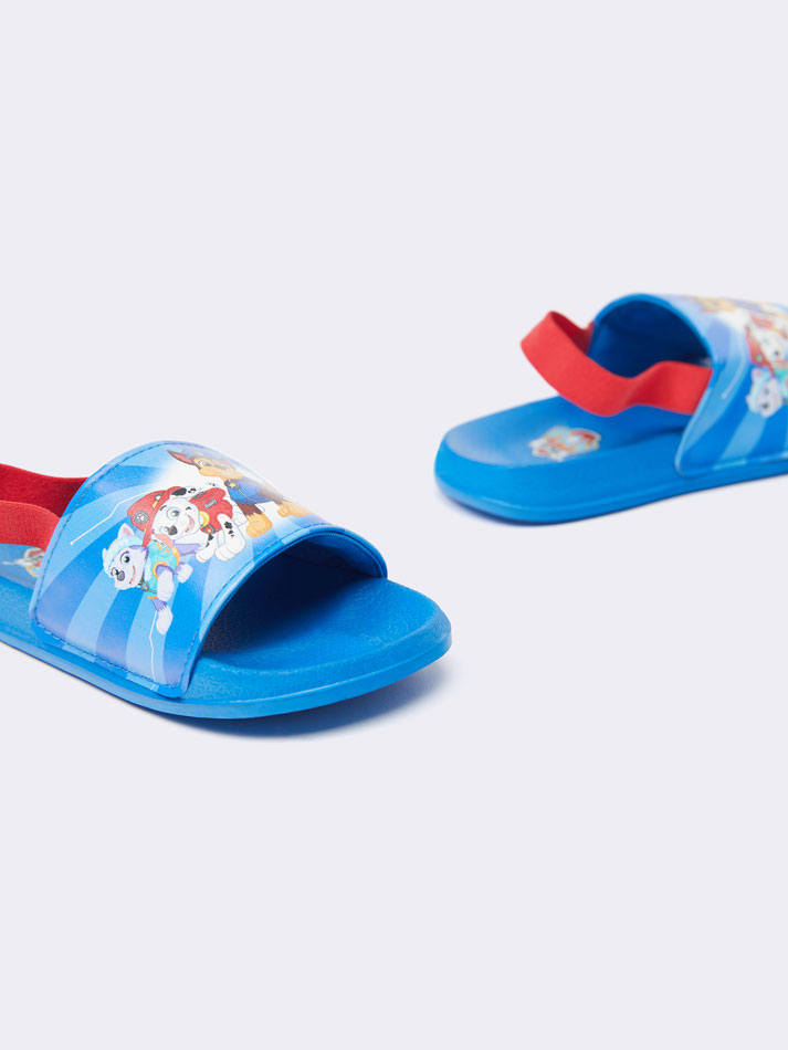 Chinelo de Banho Patrulha Canina - NICKELODEON - Azul Elétrico