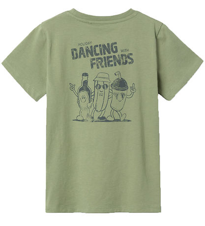 Name It T-shirt - NkmJasune - Oil Green