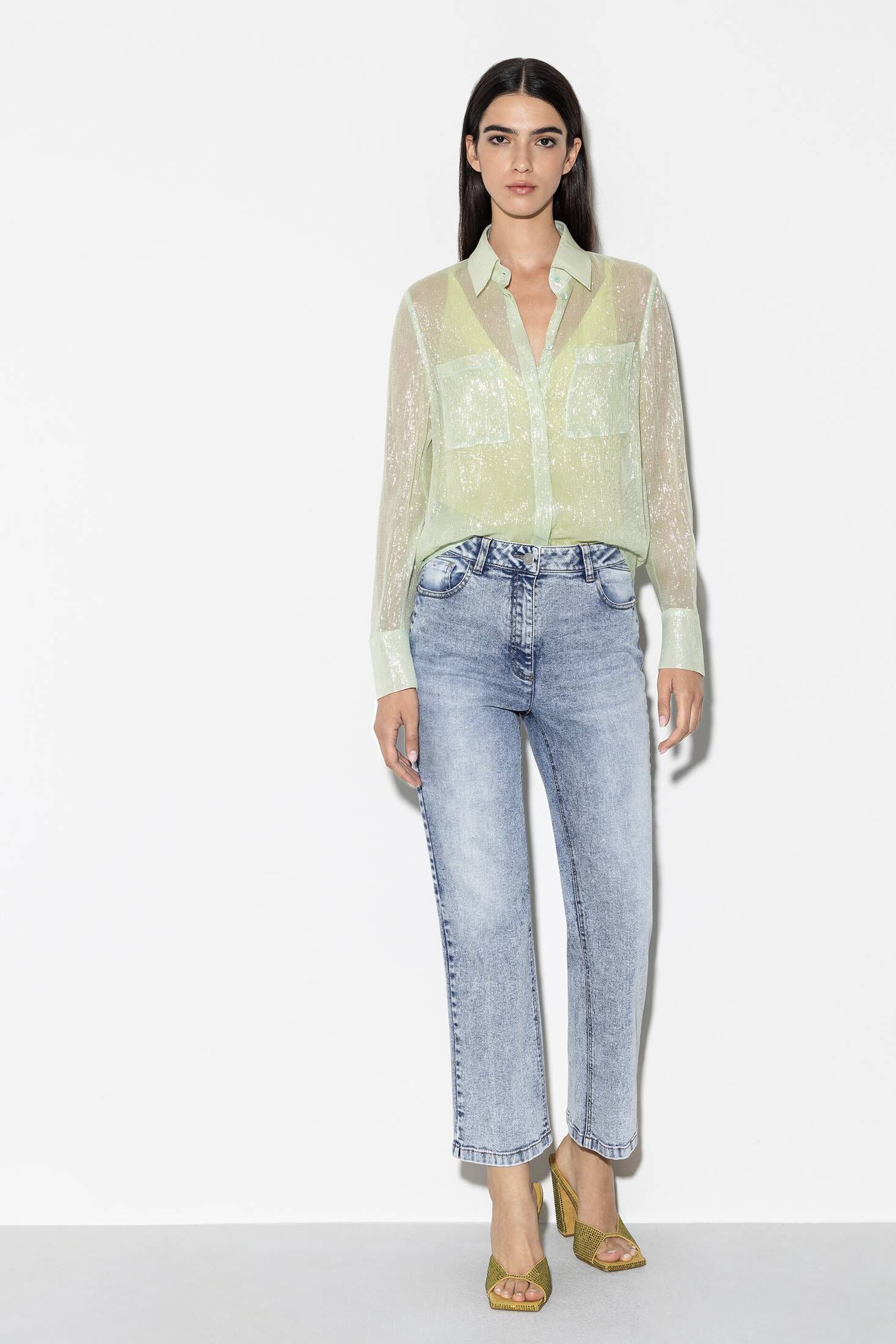 Luisa Cerano| Damen Jeans Straight Leg