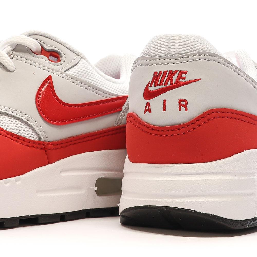 Nike Baskets Blanches/Rouge Garçon Nike Air Max 1