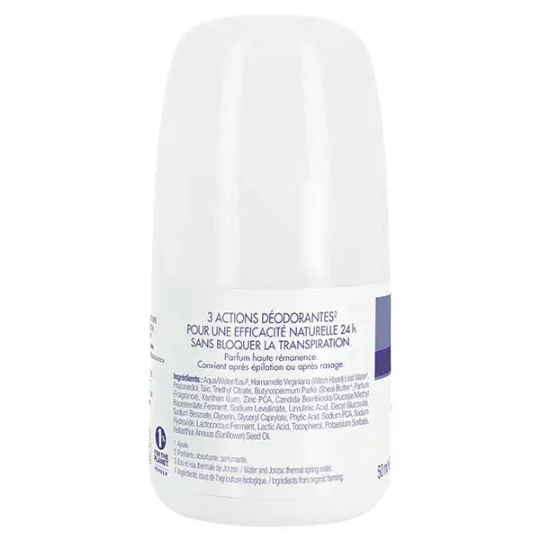 Eau Thermale Jonzac Déodorant Soin Hypoallergénique Roll-On Bio 50ml