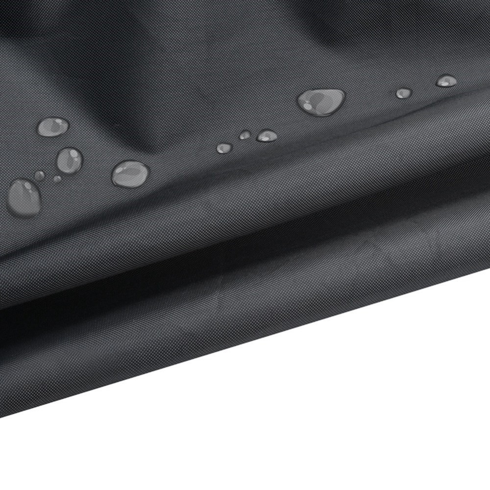 (225x116x82cm) Garten Tisch Abdeckung Wasserdichte Möbel Abdeckplane Staubschutz / Regenschutz - Schwarz