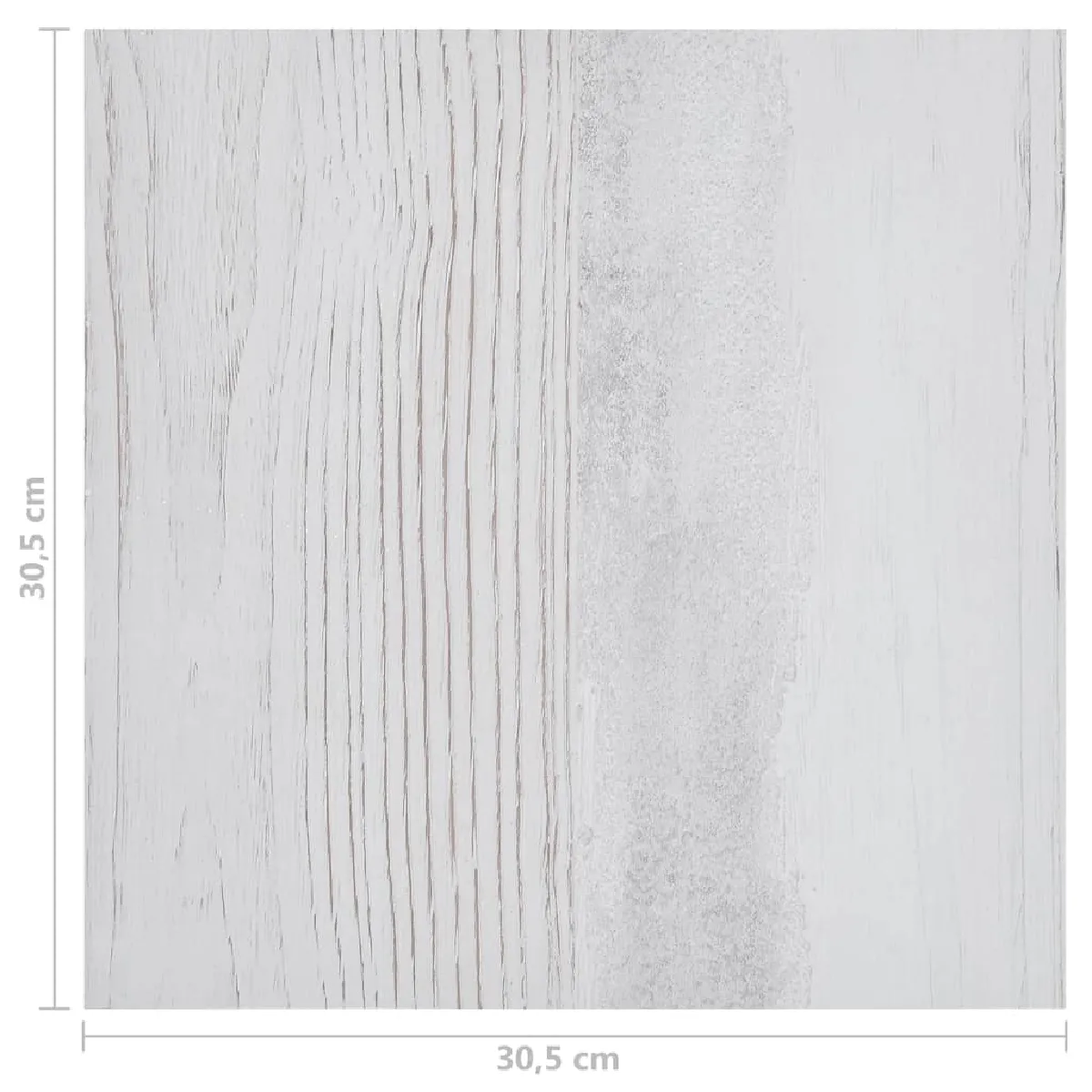vidaXL Dalles de plancher autoadhésives 55 pcs - Gris clair