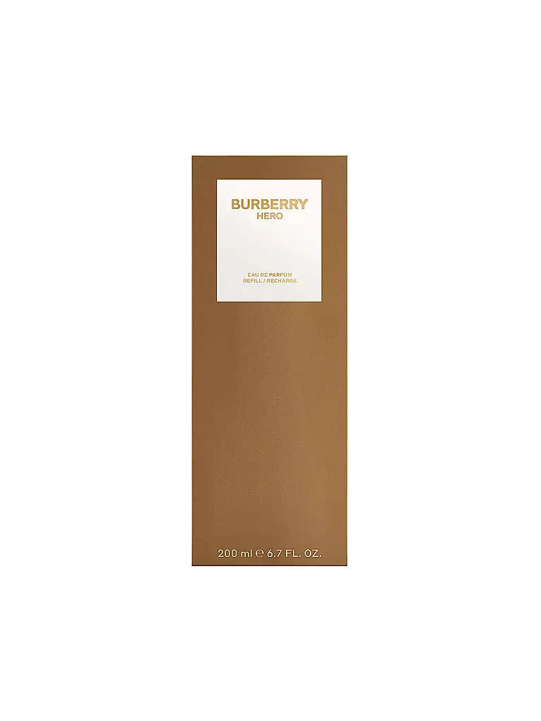 BURBERRY Hero Eau de Parfum REFILL 200ml keine Farbe