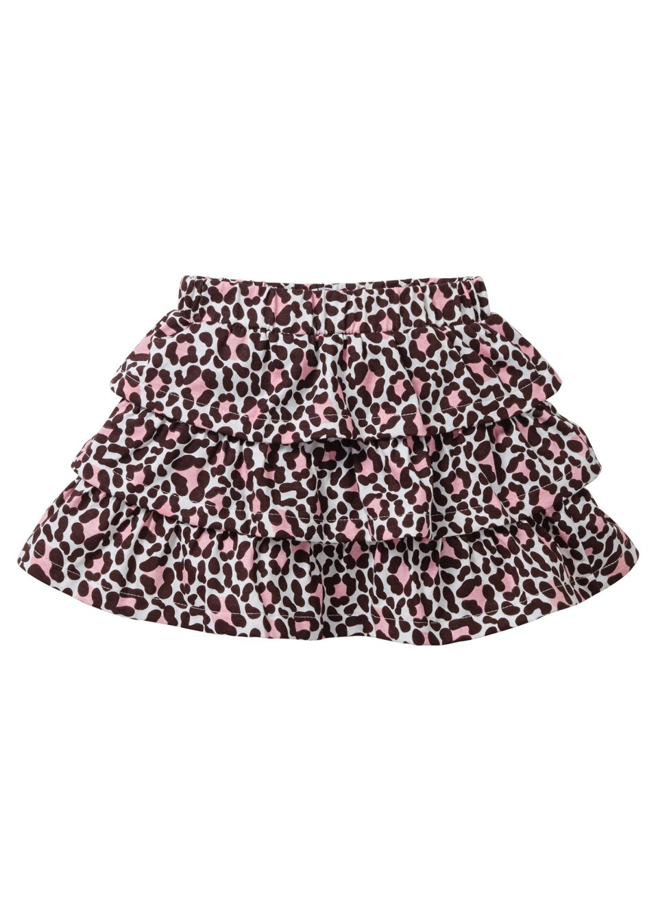 T-shirt, jupe, legging, bandeau fille (Ens. 4 pces.)