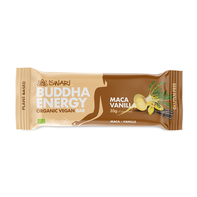 ISWARI Energy Bar Maca & Vanille BIO 35 g