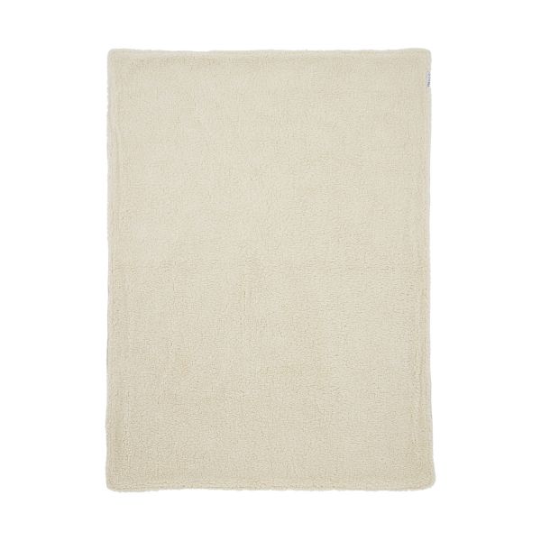 Meyco Wiegdeken Knots Teddy - 75 x 100 cm - Soft Sand