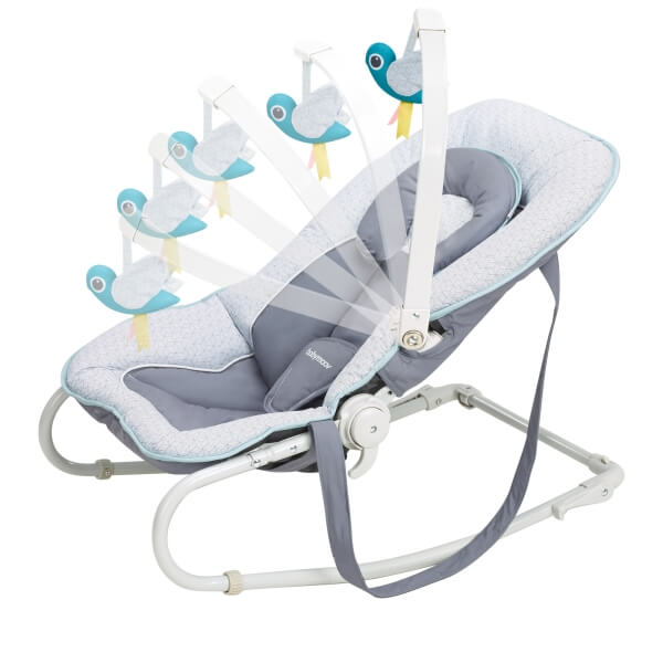 Babymoov GRAPHIC Baby-Wippe blue