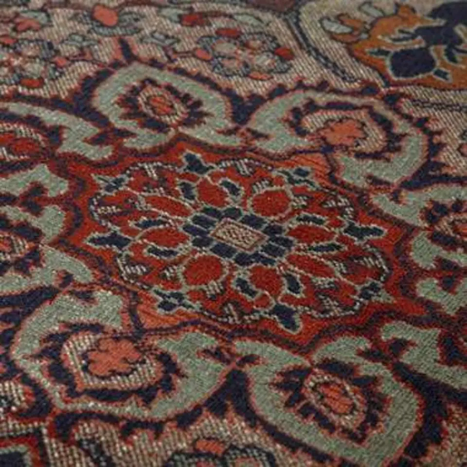 Tier Vloerkleed Manami - Groen - Viscose - 137 x 200cm