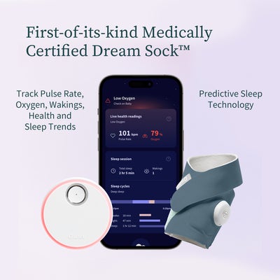 Owlet Dream Sock Babycall, Bedtime Blue