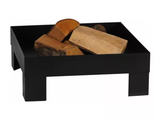 Brasero en acier peint plateforme 60 cm