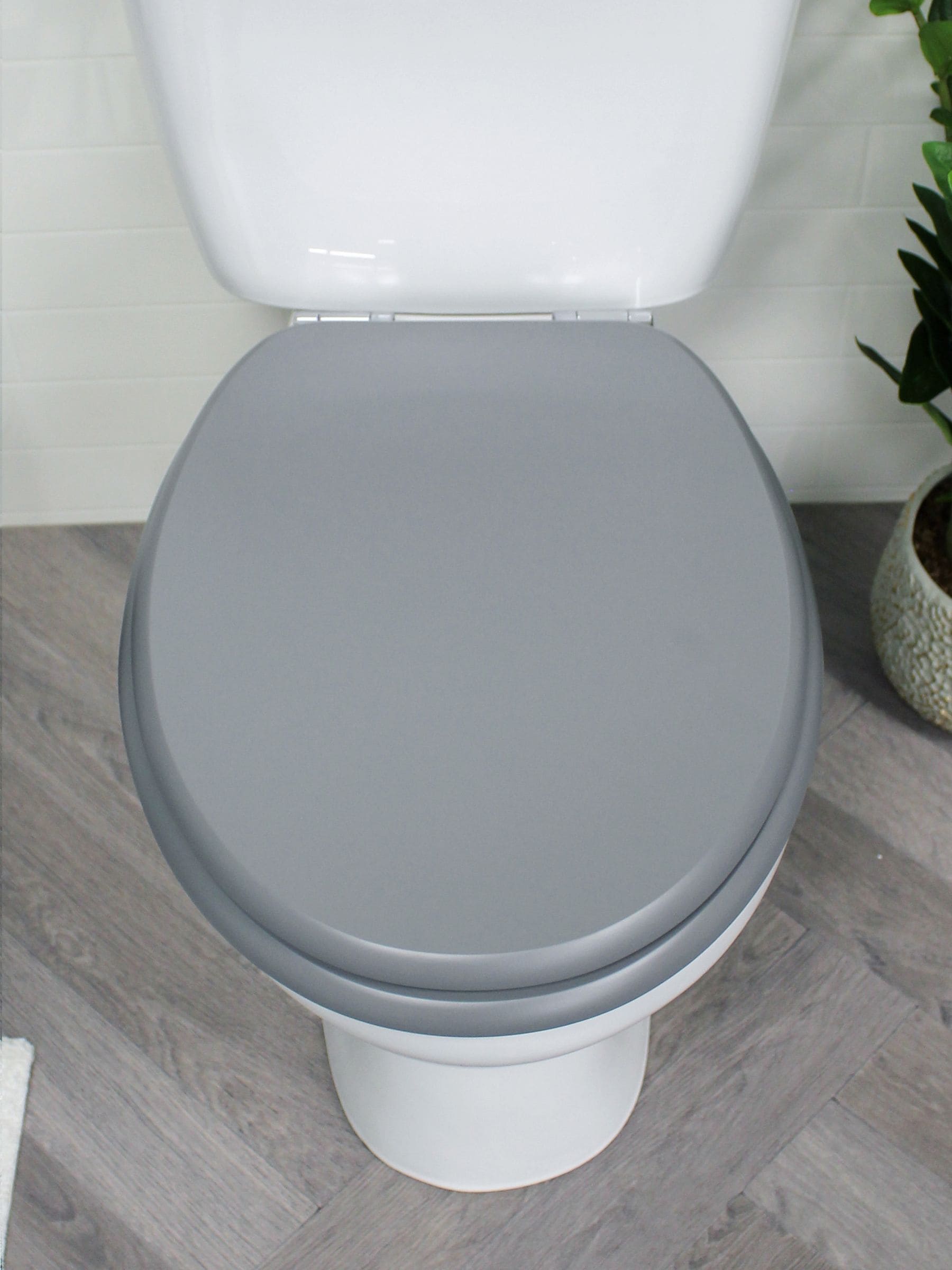 Showerdrape - Oxford houten toiletbril
