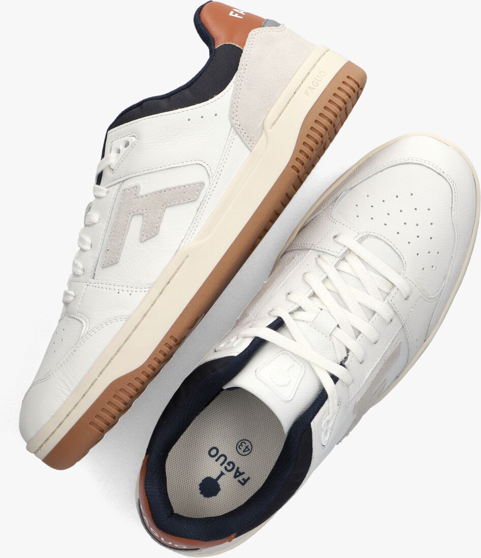FAGUO witte faguo lage sneakers urban 1  baskets